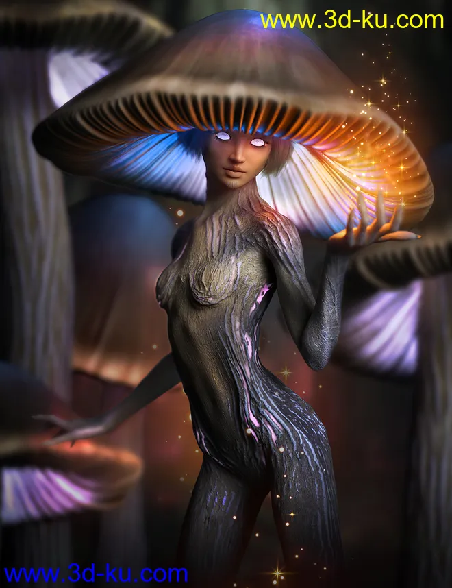 Vaispora HD for Genesis 8.1 Female模型的图片1