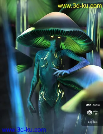 3D打印模型Vaispora HD for Genesis 8.1 Female的图片