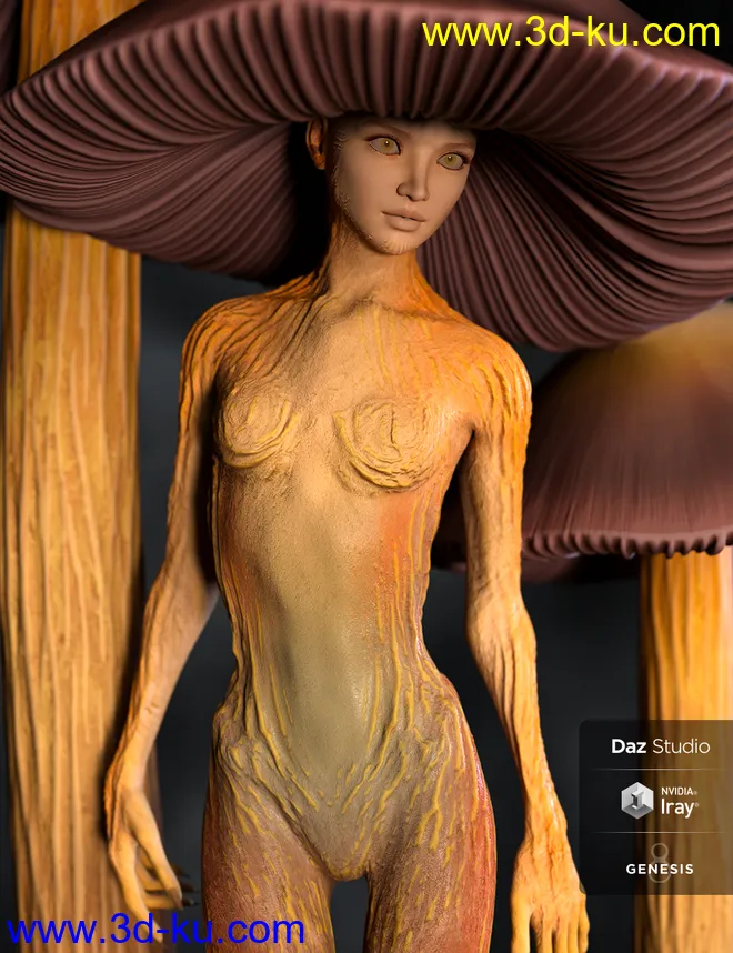 Vaispora HD for Genesis 8.1 Female模型的图片7