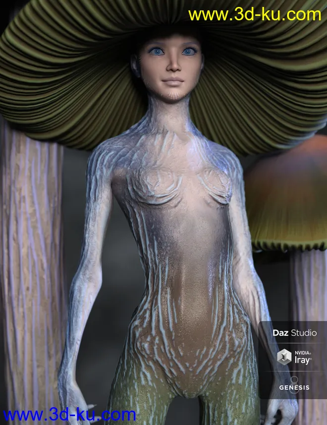 Vaispora HD for Genesis 8.1 Female模型的图片9