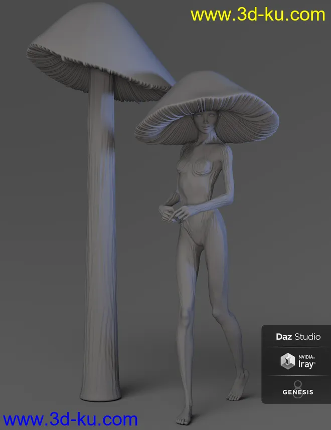 Vaispora HD for Genesis 8.1 Female模型的图片12