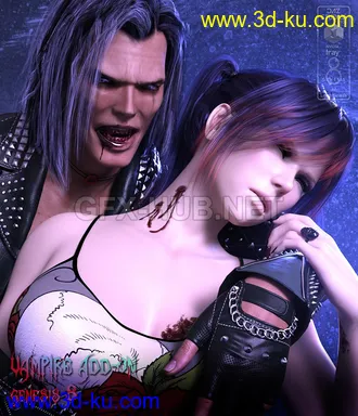 3D打印模型Vampire AddOn For Genesis 8的图片