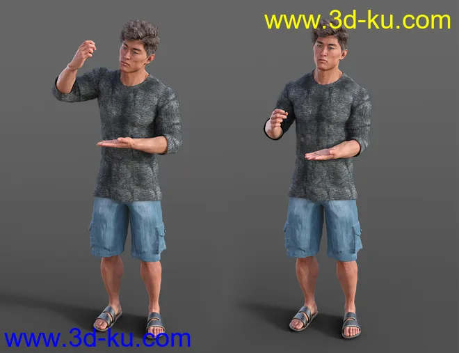 Variety 1 Animations for Genesis 8模型的图片4