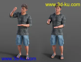 3D打印模型Variety 1 Animations for Genesis 8的图片