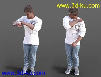 3D打印模型Variety 2 Animations for Genesis 8的图片