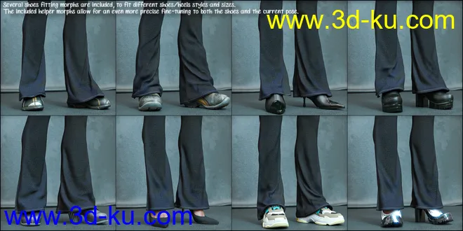 Verse Moi Outfit for Genesis 8 and 8.1 Females模型的图片10