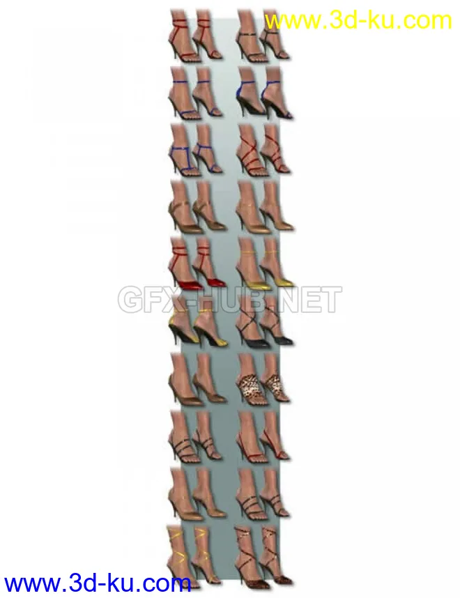 Victoria 3 High Heels模型的图片1