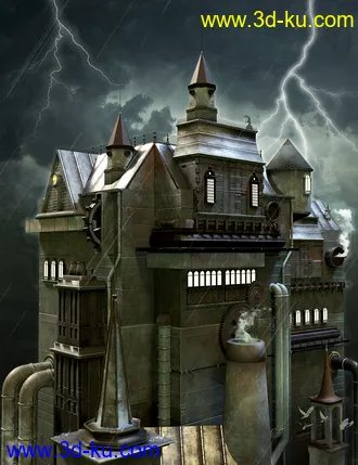 3D打印模型Victorian Steampunk Construction Set的图片