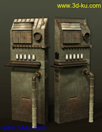 3D打印模型Victorian Steampunk Construction Set的图片