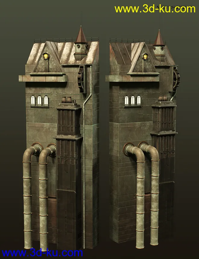 Victorian Steampunk Construction Set模型的图片4