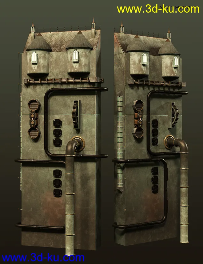 Victorian Steampunk Construction Set模型的图片5