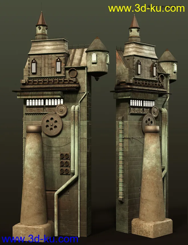 Victorian Steampunk Construction Set模型的图片6