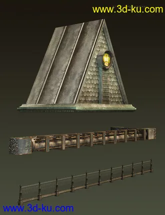 3D打印模型Victorian Steampunk Construction Set的图片