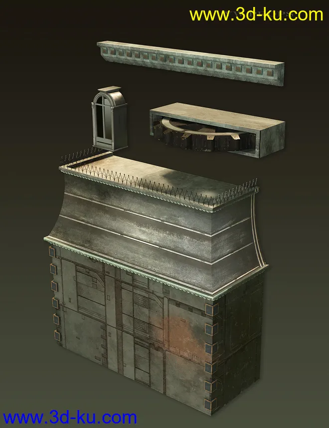 Victorian Steampunk Construction Set模型的图片10