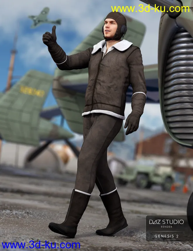 Vintage Aviator for Genesis 2 Male(s)模型的图片1