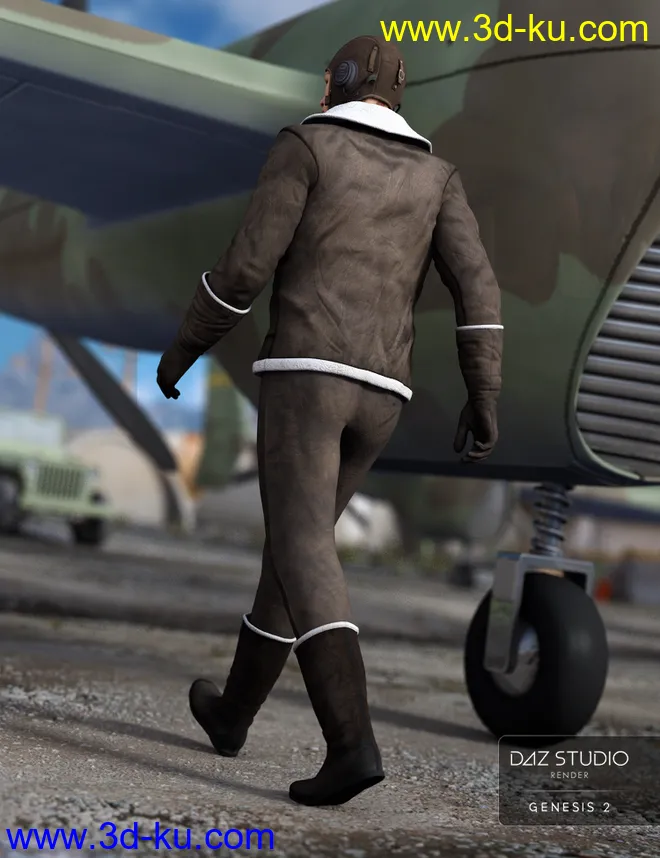Vintage Aviator for Genesis 2 Male(s)模型的图片3