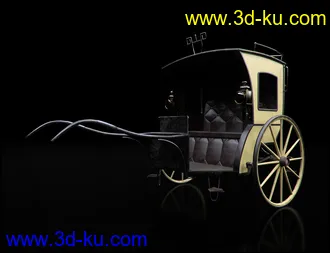 3D打印模型Vintage Carriages 3 - Hansom Cab的图片