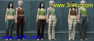 3D打印模型Vintage Styles for Verse Clothing Sets的图片