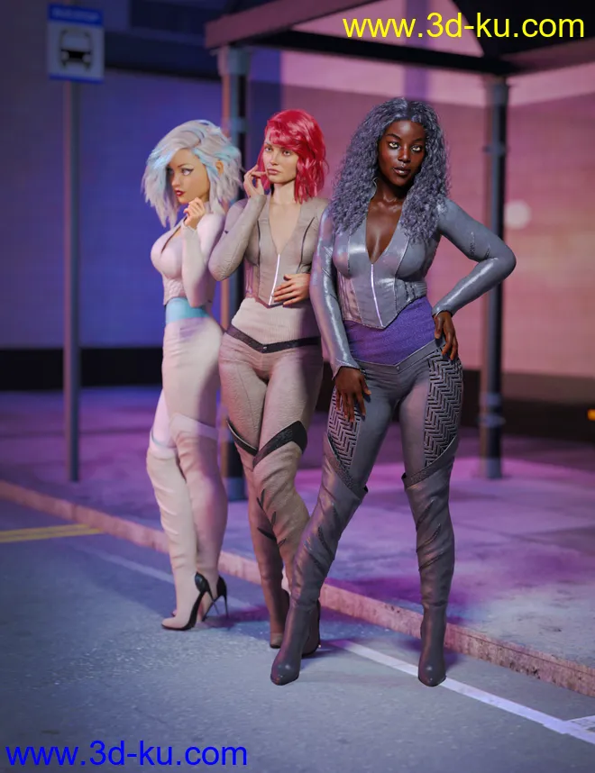 Visceral for Draculita Outfit模型的图片1