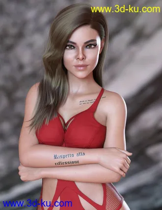 3D打印模型Viveka For Genesis 8 Female的图片
