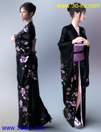 3D打印模型Vo Mieko for Genesis 8.1 Females的图片