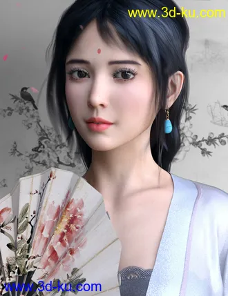 3D打印模型VO Xiao Mei for Genesis 8 and 8.1 Females的图片