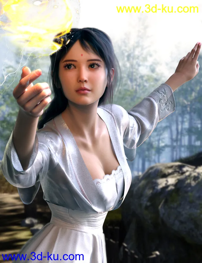 VO Xiao Mei for Genesis 8 and 8.1 Females模型的图片2