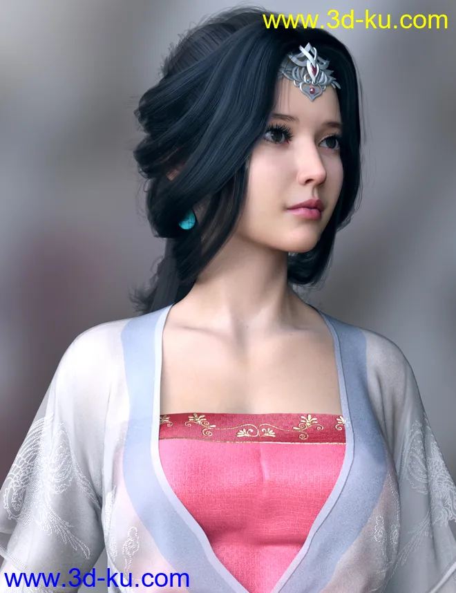 VO Xiao Mei for Genesis 8 and 8.1 Females模型的图片6