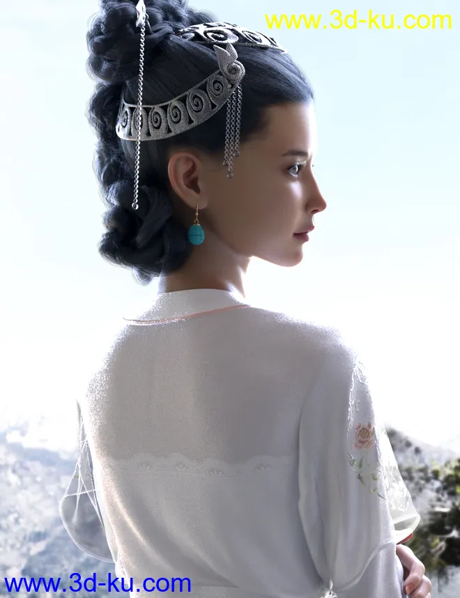 VO Xiao Mei for Genesis 8 and 8.1 Females模型的图片10
