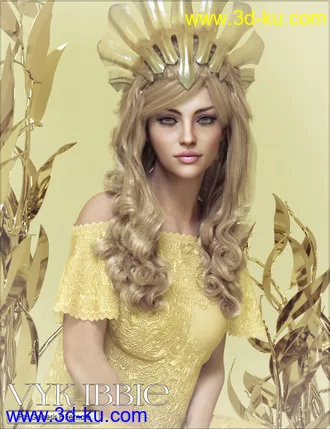 3D打印模型VYK Ibbie for Genesis 8 Female的图片