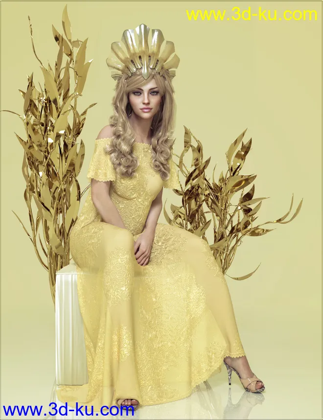 VYK Ibbie for Genesis 8 Female模型的图片2