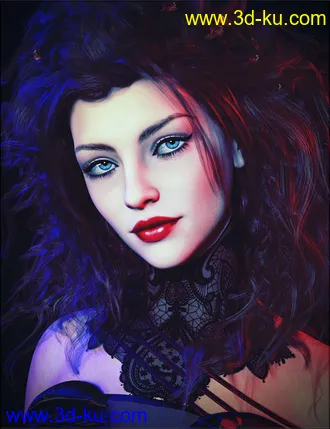 3D打印模型VYK Ibbie for Genesis 8 Female的图片