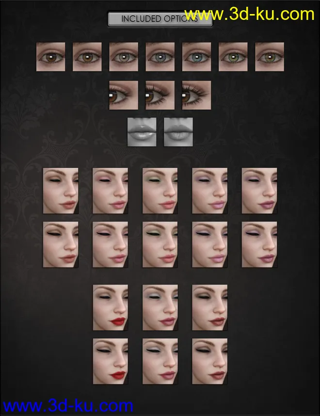 VYK Ibbie for Genesis 8 Female模型的图片8