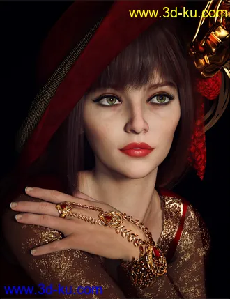 3D打印模型VYK Robyn Character and Outfit for Victoria 8.1的图片