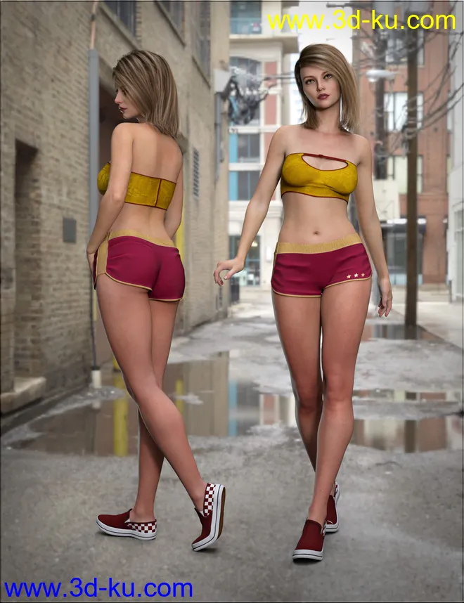 VYK Robyn Character and Outfit for Victoria 8.1模型的图片7