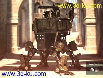 3D打印模型Walking UGV的图片