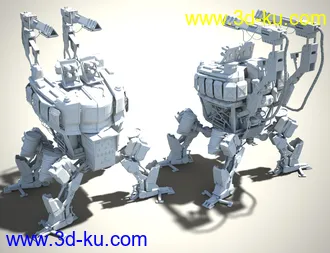 3D打印模型Walking UGV的图片