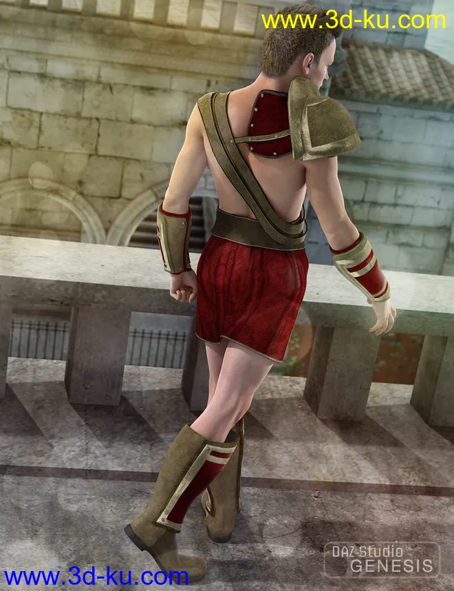 Warrior Outfit模型的图片2