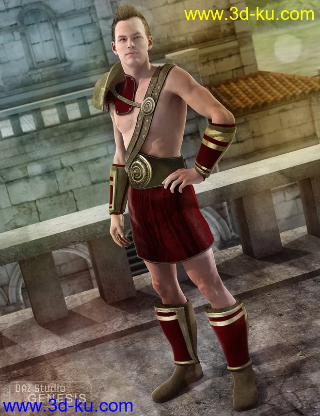 Warrior Outfit模型的图片5