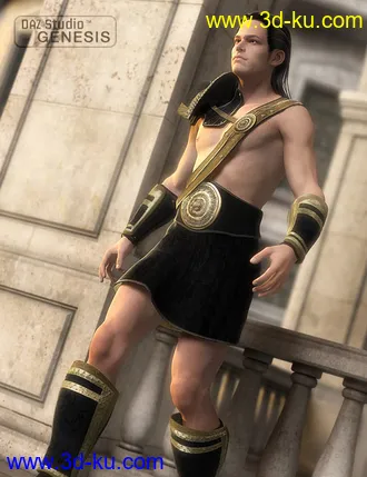 3D打印模型Warrior Outfit Textures的图片