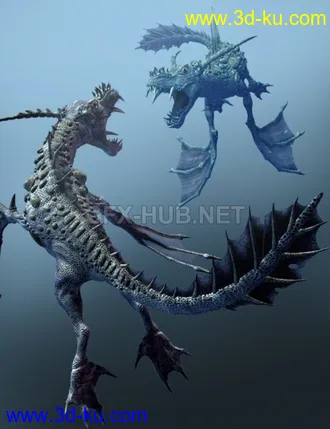 3D打印模型Water Dragon的图片
