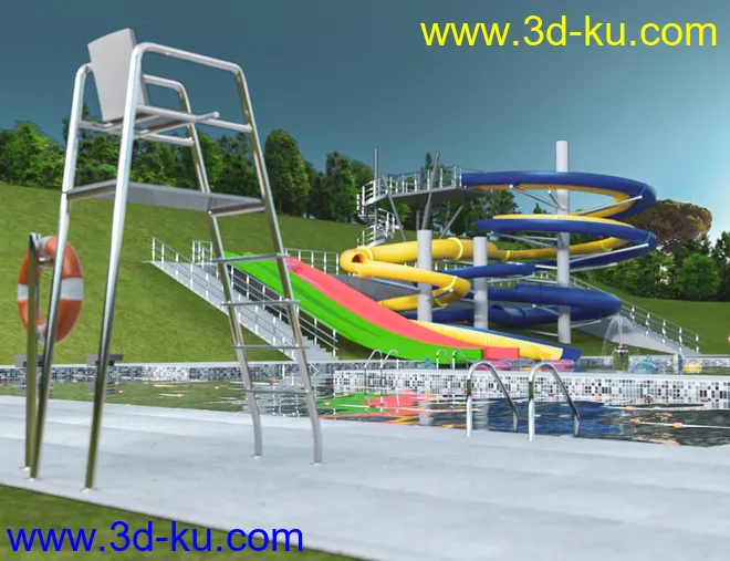 Water Park模型的图片4