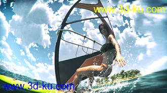 3D打印模型Water Sports的图片