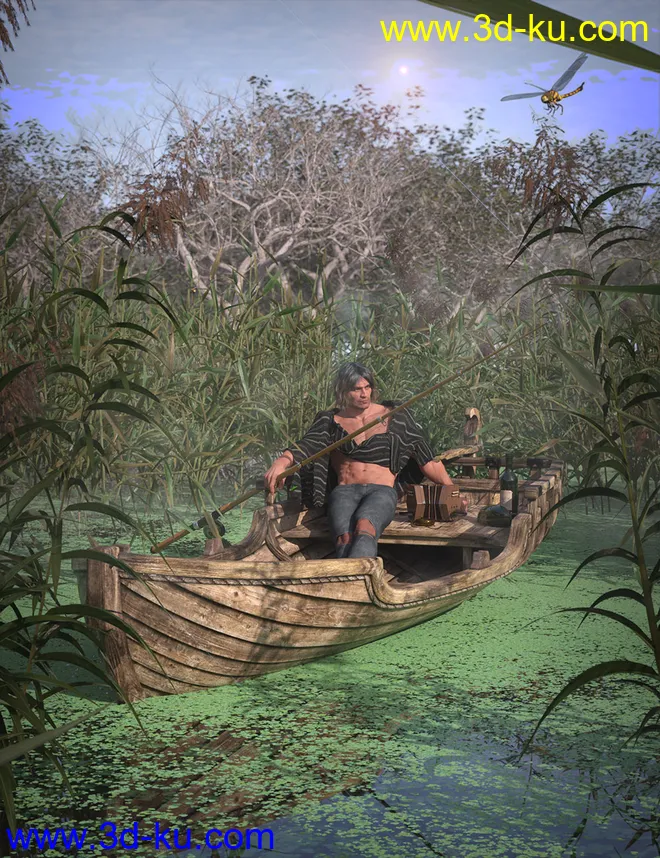 Wetlands Low Res Plants for Vol 1 - Reedbeds模型的图片4