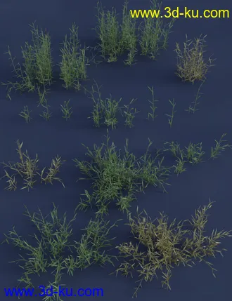 3D打印模型Wetlands Low Res Plants for Vol 1 - Reedbeds的图片