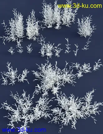 3D打印模型Wetlands Low Res Plants for Vol 1 - Reedbeds的图片