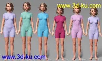 3D打印模型Whimsical Teens for Genesis 8 Female的图片