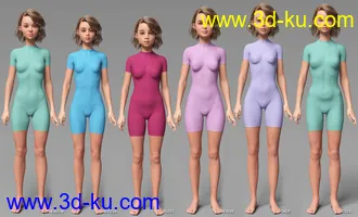 3D打印模型Whimsical Teens for Genesis 8 Female的图片