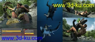 3D打印模型Wild Journey Poses Part 2的图片