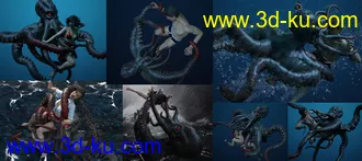 3D打印模型Wild Journey Poses Part 2的图片